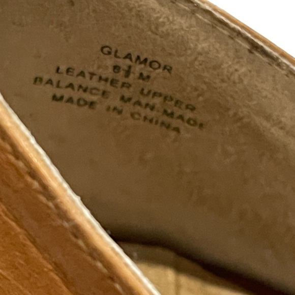 Steve Madden Women's Pumps Size 8.5M Leather Tan Open Toe Platform "Glamor" - Picture 8 of 9